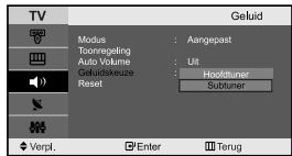 SAMSUNG LE-23R71B - Het geluid van het subbeeld weergeven - 2