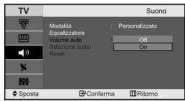SAMSUNG LE-23R71B - Regolazione delle impostazioni dell'audio - 4