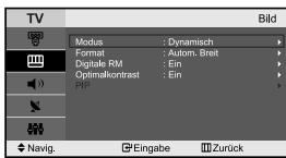 SAMSUNG LE-23R71B - Das Gerät verfügt über mehrere Einstellmöglichkeiten für die Bildqualität. - 1
