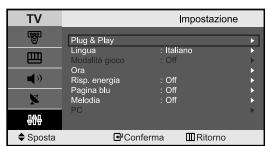SAMSUNG LE-23R71B - Scelta della lingua - 1