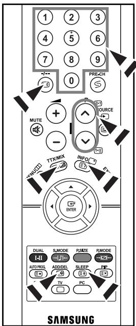 SAMSUNG LE-23R71B - Selección urma página de teletexto especiala - 1