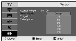 SAMSUNG LE-23R71B - Programar o temporizador - 2