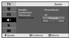 SAMSUNG LE-23R71B - Ascolto dell'audio dell'imagine secondaria - 2