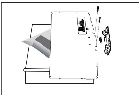 SAMSUNG LE-23R71B - Instalar o kit de montagem na parede - 1