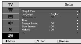 SAMSUNG LE-23R71B - Setting the Sleep Timer - 5
