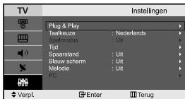 SAMSUNG LE-23R71B - De geluidsinstellungen terugstellenaar de standard fabrieksinstellen - 2