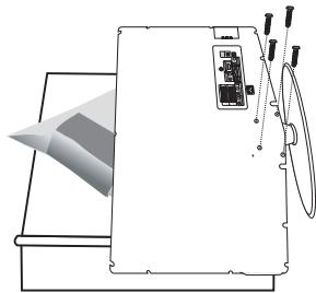SAMSUNG LE-23R81B - Namesčanje stojala - 2