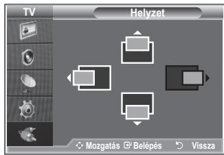 SAMSUNG LE-23R81B - Módosítsa a PC-képernyő helyzetét, ha az nem illeszkedik a TV-képernyőre. - 1