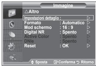 SAMSUNG LE-23R81B - Configurazione delle impostazioni dettagliate dell'immagine - 1