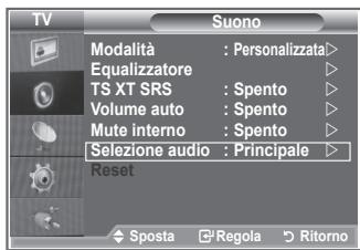 SAMSUNG LE-23R81B - Attivazione dell'audio dell'imagine secondaria - 1