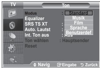 SAMSUNG LE-23R81B - Tonstandard wahlen - 2