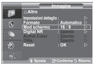 SAMSUNG LE-23R81B - Selezione della modalità schermo - 1