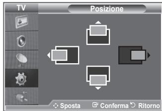 SAMSUNG LE-23R81B - Modifica della posizione dell'immagine: - 1