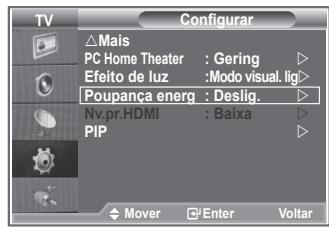 SAMSUNG LE-23R81B - Utilizar a funcao Poupanca energ. - 1