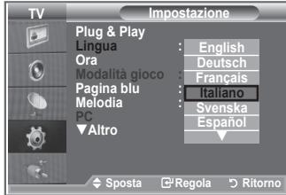 SAMSUNG LE-23R81B - Scelta della lingua - 2