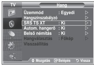 SAMSUNG LE-23R81B - A TruSurround XT (SRS TS XT) beállítása - 2