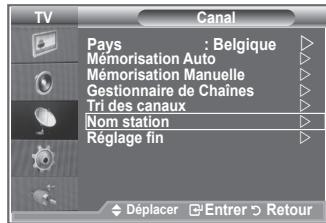 SAMSUNG LE-23R81B - Attribution de noms aux canaux - 1