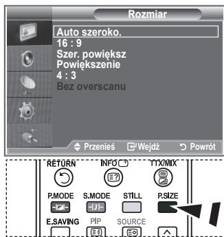 SAMSUNG LE-23R81B - Istnieje mozliwość wyboru rozmiaru obrazu sąlepiej odpowiadajacego aktualnym wymaganiom uzytkownika. - 2