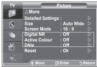 SAMSUNG LE-23R81B - Resetting the Picture Settings to the Factory Defaults - 3