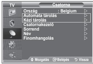 SAMSUNG LE-23R81B - A TV-keszülék legelsö bekapsolásakor több alapvető felhasználoi beallitás végezhető el egymás utan automatikusan. A lehetösegék az alábbiak: - 4
