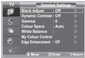 SAMSUNG LE-23R81B - You can set detailed picture settings. - 2