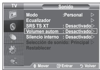SAMSUNG LE-23R81B - Ajuste automatico del volumen - 1