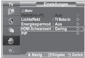 SAMSUNG LE-23R81B - Sie können direkt auf dem Bildschirm den Schwarzwert auswahlen, um die Bildschirmtiefe anzupassen. - 1