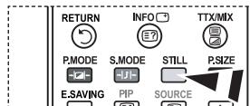 SAMSUNG LE-23R81B - Fixar a imagem actual - 1