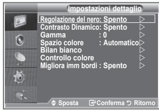 SAMSUNG LE-23R81B - Configurazione delle impostazioni dettagliate dell'immagine - 2