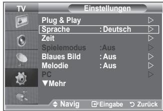 SAMSUNG LE-23R81B - Sprache auswahlen - 1