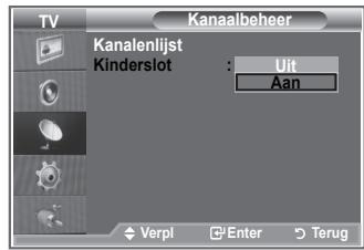 SAMSUNG LE-23R81B - Het kinderslot activeren - 1