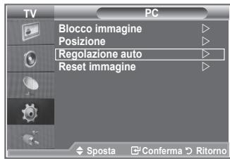 SAMSUNG LE-23R81B - Regolazione automatica dello schermo del PC: - 1