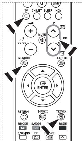 SAMSUNG LE-23R81B - Teletekstinformatie weergeven - 1