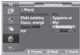 SAMSUNG LE-23R81B - Umozliwia wybor poziomu czerni na ekranie w celu dopasowania glebi obrazu. - 2