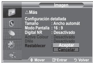 SAMSUNG LE-23R81B - Reajuste de los values de laImagen a los values predefinidos de fabrica - 2