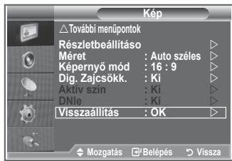 SAMSUNG LE-23R81B - Képbeallitások visszaállitása gyári alapbeallitásra - 1