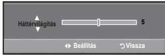 SAMSUNG LE-23R81B - A hattérvilágítás aktivalása - 2