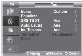 SAMSUNG LE-23R81B - Ton (Equalizer) einstellen - 1