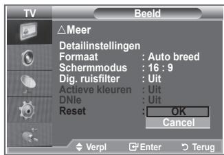 SAMSUNG LE-23R81B - De standard-beeldinstellungen herstellen - 2