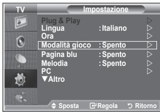 SAMSUNG LE-23R81B - Uso della modalità Gioco - 1
