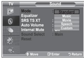 SAMSUNG LE-23R81B - Changing the Sound Standard - 2