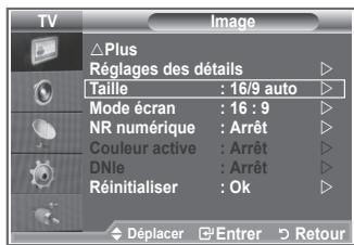 SAMSUNG LE-23R81B - Changement de la taille de l'image - 1