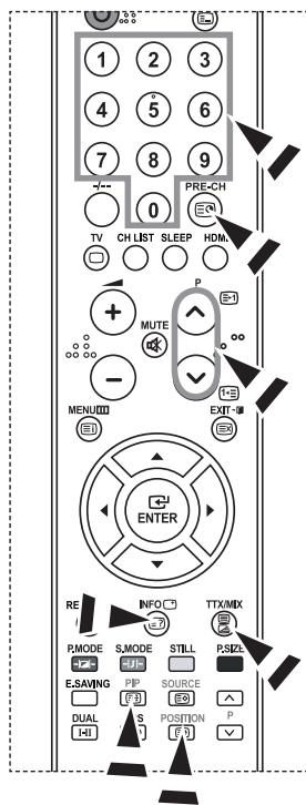 SAMSUNG LE-23R81B - Na dial'kovom ovladani stlachte tlacdyla s cislami, aby ste priamo zadali/potvrdili cislo stranky: - 1