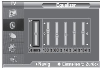 SAMSUNG LE-23R81B - Ton (Equalizer) einstellen - 2