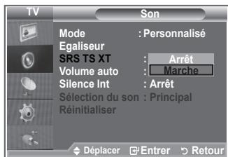 SAMSUNG LE-23R81B - Réglage du TruSurround XT (SRS TS XT) - 3