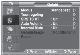 SAMSUNG LE-23R81B - Het volume automatisch instellen - 1