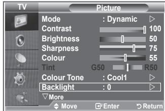 SAMSUNG LE-23R81B - Activating Backlight. - 1