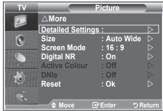SAMSUNG LE-23R81B - You can set detailed picture settings. - 1