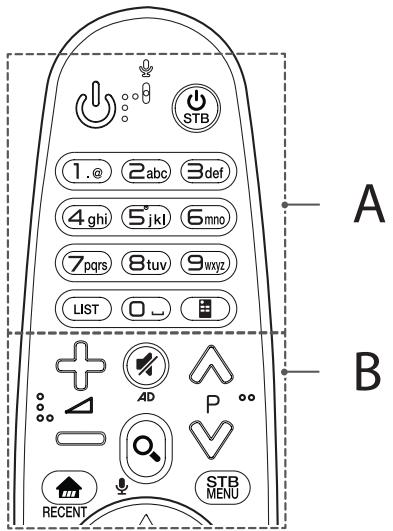 LG 70UH700V - Fonctions de la télécommande Magic Remote - 1
