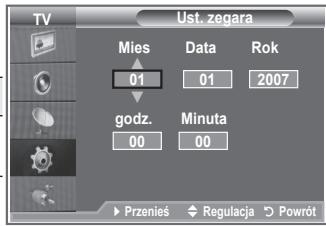 SAMSUNG LE-26R81B - Ustawianie i wyświetlanie zegara - 2